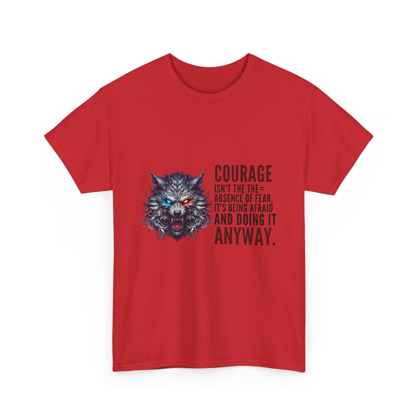 Courage Is Strength Unisex Heavy Cotton Tee