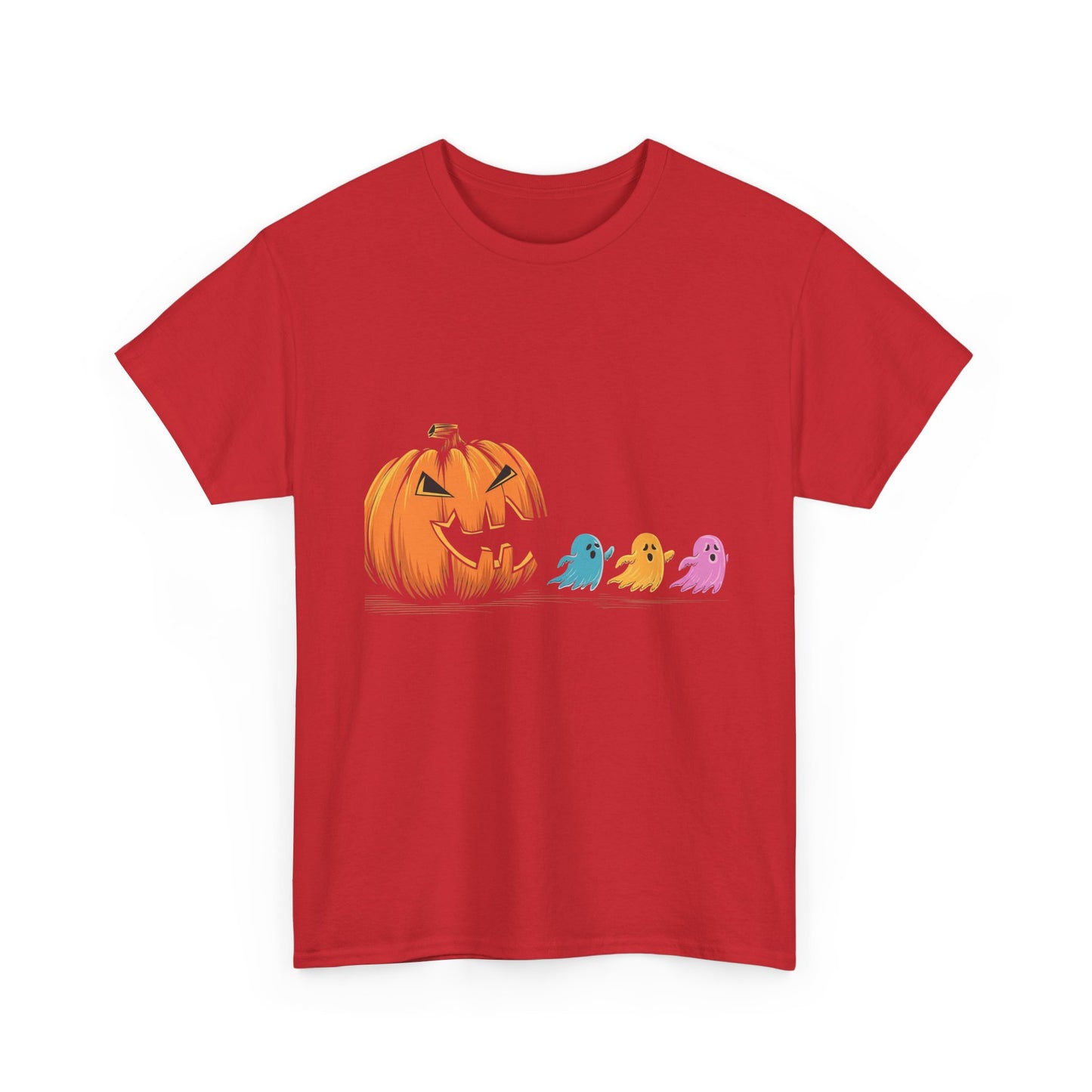 Halloween Ghosts and Pumpkin Tee