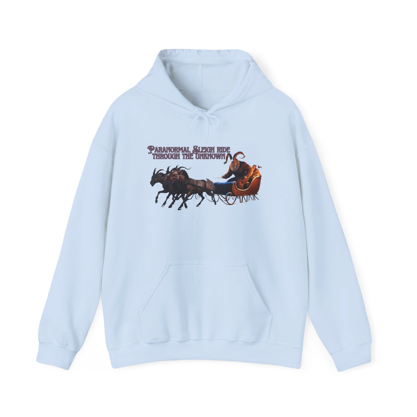 Krampus Hoodie with Cryptids Sleight Ride