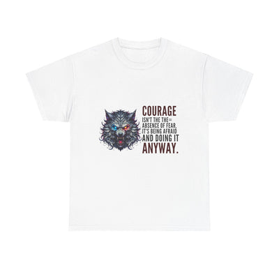 Courage Is Strength Unisex Heavy Cotton Tee