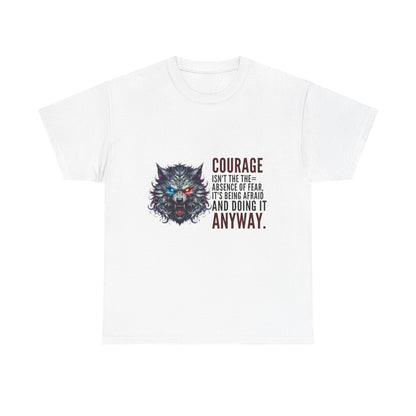Courage Is Strength Unisex Heavy Cotton Tee