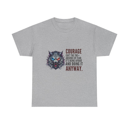 Courage Is Strength Unisex Heavy Cotton Tee