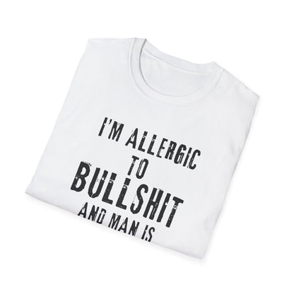 I'm  allergic to bullshit shirt