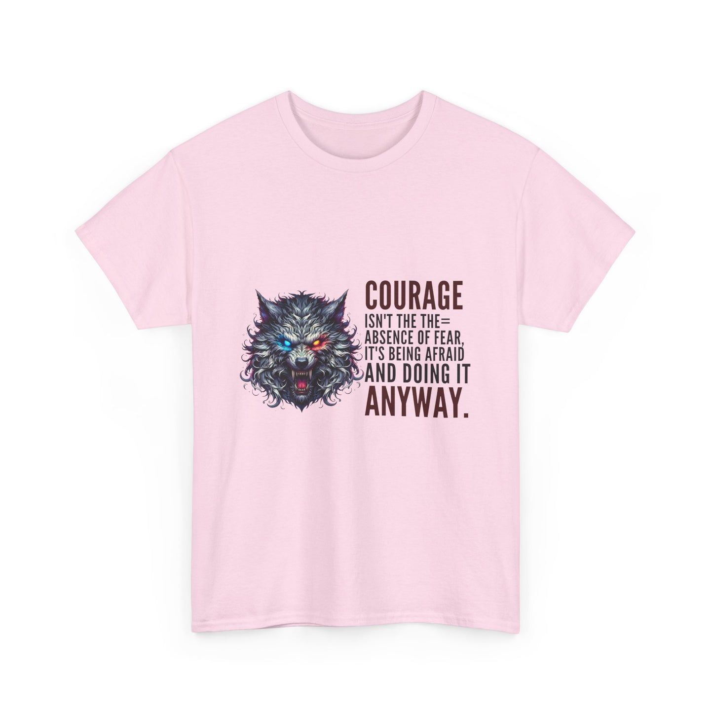 Courage Is Strength Unisex Heavy Cotton Tee