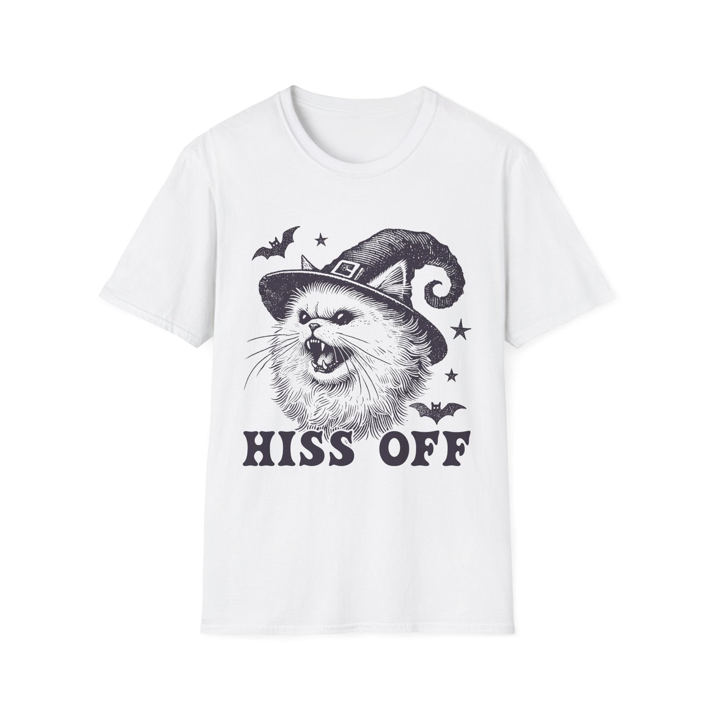 Halloween Cat T-Shirt, HISS OFF Shirt