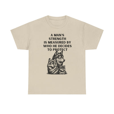 A Man's Strength Tee