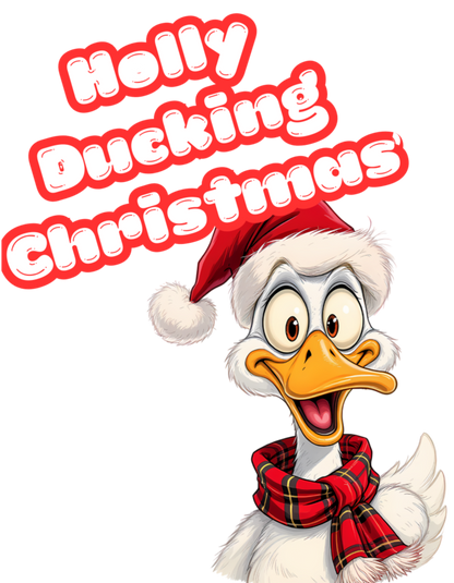 Holly Ducking Christmas Tee