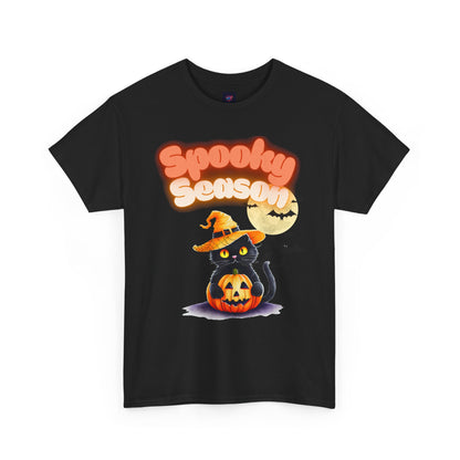 Spooky Season Cat Design shirt