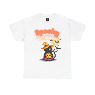 Spooky Season Cat Design shirt