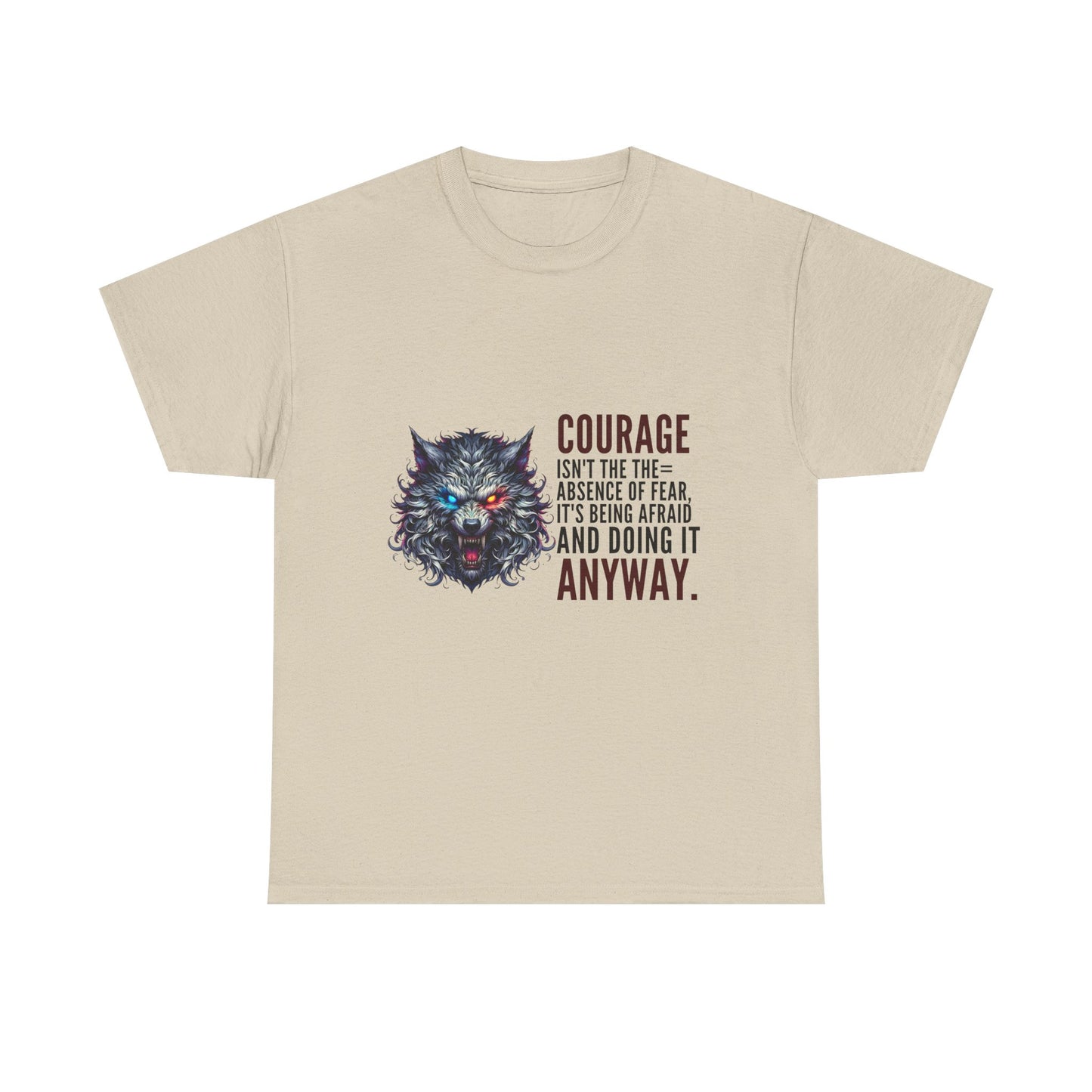 Courage Is Strength Unisex Heavy Cotton Tee