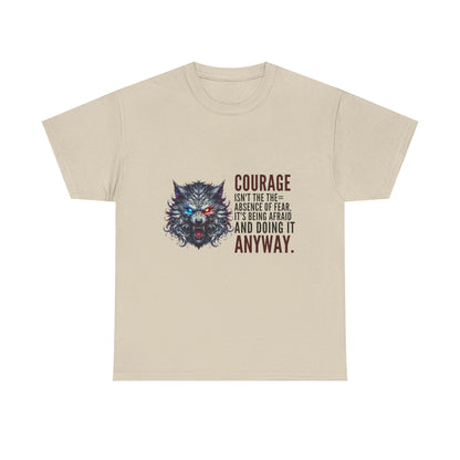 Courage Is Strength Unisex Heavy Cotton Tee