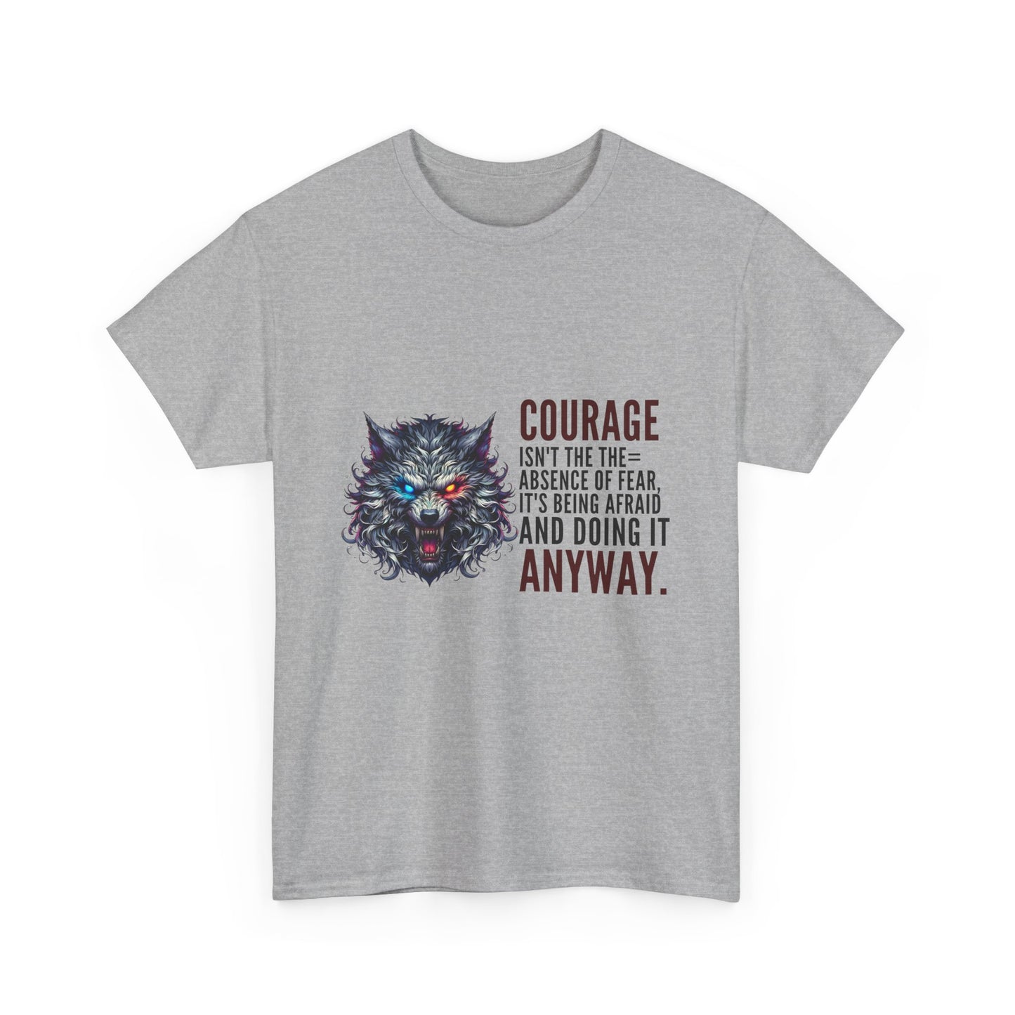 Courage Is Strength Unisex Heavy Cotton Tee