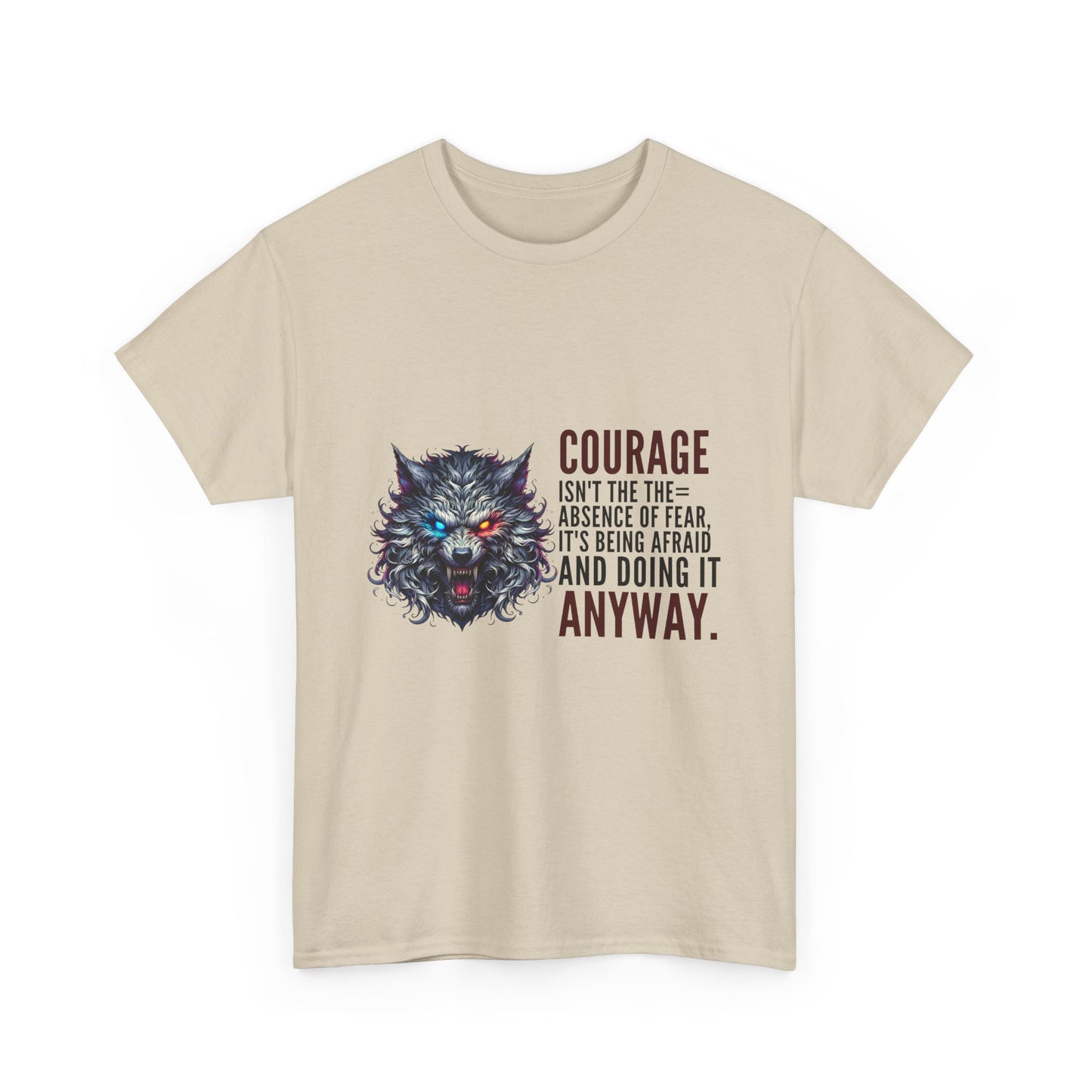 Courage Is Strength Unisex Heavy Cotton Tee