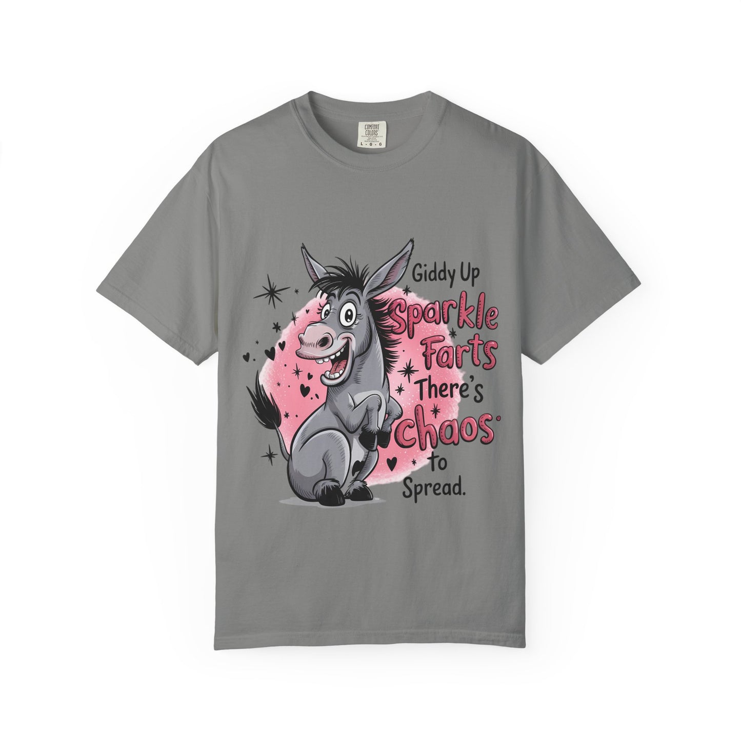 Funny Unisex T-Shirt with Sparkle Farts Design