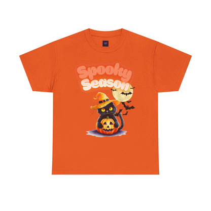Spooky Season Cat Design shirt